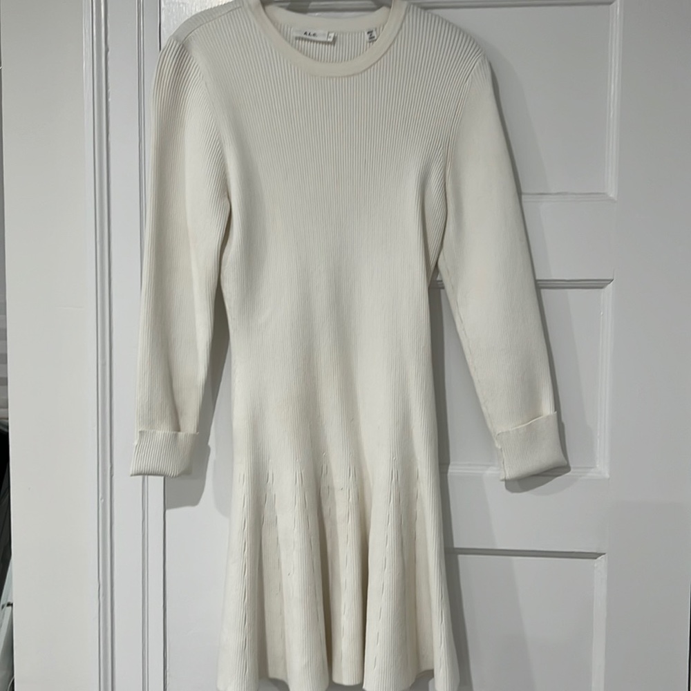 Ivory knit A.L.C dress
